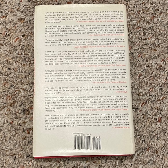 3 for $30 Lean In, Sheryl Sandberg - Picture 3 of 3